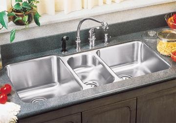three sink unit manufacturer in India