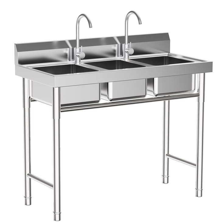 three sink unit manufacturer in india