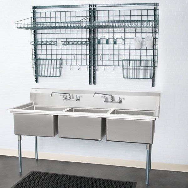 three sink unit manufacturer in india
