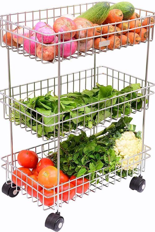 vegetable collecting trolley manufacturer in india